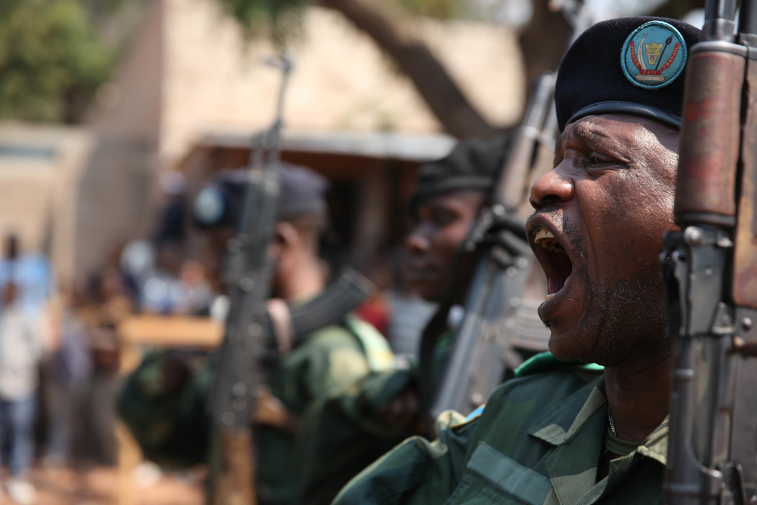 Inspection de la 32ème Région